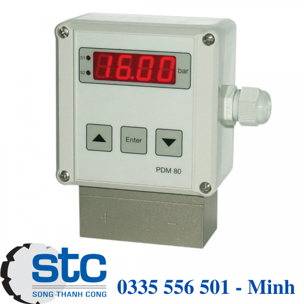PDM80-2508-011 Đồng hồ đo áp suất Noeding VietNam