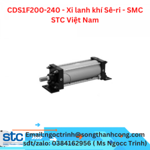 CDS1F200-240 - Xi lanh khí Sê-ri - SMC STC Việt Nam