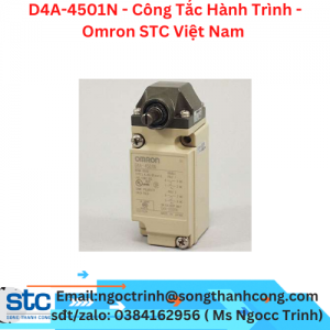 D4A-4501N - Công Tắc Hành Trình - Omron STC Việt Nam 