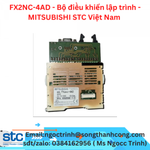 FX2NC-4AD - Bộ điều khiển lập trình - MITSUBISHI STC Việt Nam 