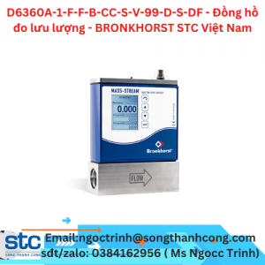 D6360A-1-F-F-B-CC-S-V-99-D-S-DF - Đồng hồ đo lưu lượng - BRONKHORST STC Việt Nam