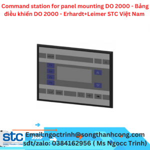 Command station for panel mounting DO 2000 - Bảng điều khiển DO 2000 - Erhardt+Leimer STC Việt Nam