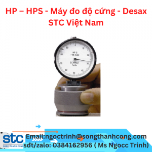 HP – HPS - Máy đo độ cứng - Desax STC Việt Nam