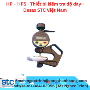 HP – HPS - Thiết bị kiểm tra độ dày - Desax STC Việt Nam