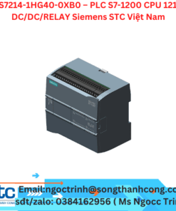 6ES7214-1HG40-0XB0 – PLC S7-1200 CPU 1214C DC/DC/RELAY Siemens STC Việt Nam