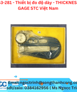 63-281 - Thiết bị đo độ dày - THICKNESS GAGE STC Việt Nam 