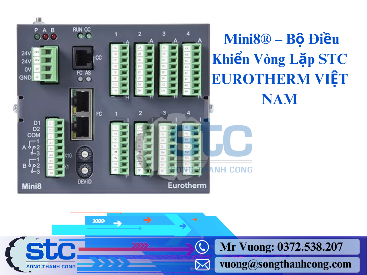 Mini8® – Bộ Điều Khiển Vòng Lặp STC EUROTHERM VIỆT NAM