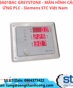 CR3A01BAC GREYSTONE - MÀN HÌNH CẢM ỨNG PLC - Siemens STC Việt Nam