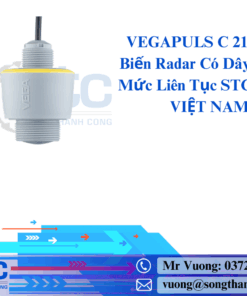 VEGAPULS C 21 – Cảm Biến Radar Có Dây Để Đo Mức Liên Tục STC VEGA VIỆT NAM