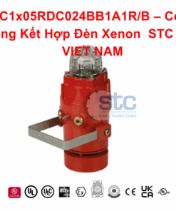 D1xC1x05RDC024BB1A1R/B – Còi Báo Động Kết Hợp Đèn Xenon  STC E2S VIET NAM