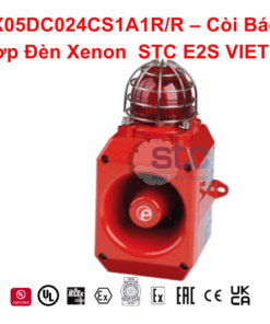 D2xC1X05DC024CS1A1R/R – Còi Báo Động Kết Hợp Đèn Xenon  STC E2S VIET NAM