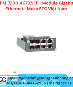 PM-7200-4GTXSFP - Module Gigabit Ethernet - Moxa STC Việt Nam 