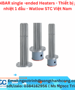 FINBAR single -ended Heaters - Thiết bị gia nhiệt 1 đầu - Watlow STC Việt Nam