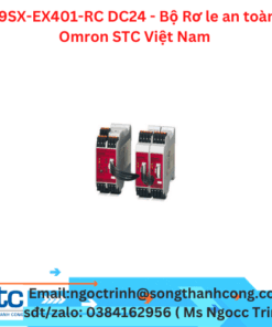 G9SX-EX401-RC DC24 - Bộ Rơ le an toàn - Omron STC Việt Nam 