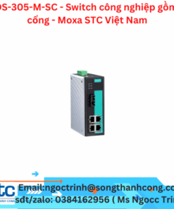 EDS-305-M-SC - Switch công nghiệp gồm 4 cổng - Moxa STC Việt Nam