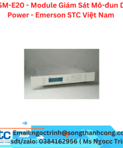 PSM-E20 - Module Giám Sát Mô-đun DC Power - Emerson STC Việt Nam 