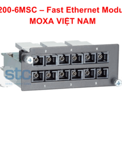 PM-7200-6MSC – Fast Ethernet Module STC MOXA VIỆT NAM
