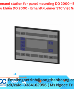 Command station for panel mounting DO 2000 - Bảng điều khiển DO 2000 - Erhardt+Leimer STC Việt Nam