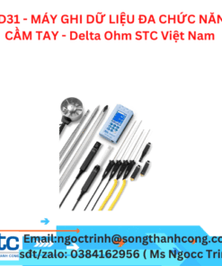 HD31 - MÁY GHI DỮ LIỆU ĐA CHỨC NĂNG CẦM TAY - Delta Ohm STC Việt Nam