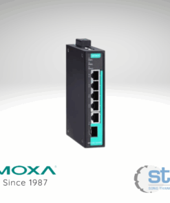 EDS-G205-1GTXSFP-T Bộ Chuyển Mạch Gigabit 5 Cổng 5G-port full Gigabit unmanaged Ethernet switches Moxa STC Việt Nam