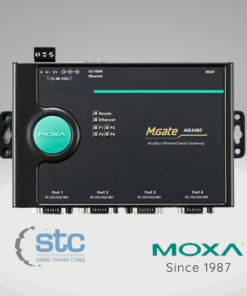 MGate MB3480 - Bộ Chuyển Đổi Serial sang Ethernet 4 Cổng 4-port Standard Serial-To-Ethernet Modbus Gateways Moxa Viet Nam