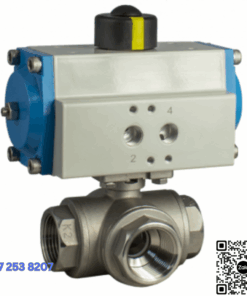 PKM-71T/L Series Bộ Động Cơ Khí Nén Với Van Bằng Thép Không Gỉ Pneumatic Actuator With Stainless Steel Valve Airpower Việt Nam