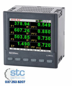 ND30BAC Đồng hồ đo mạng điện có Ethernet Power network meter with Ethernet, recording and graphical screen Lumel Việt Nam