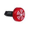 150.100.67 Đèn LED tích hợp còi buzzer lắp âm âm liên tục 115VAC màu đỏ WERMA