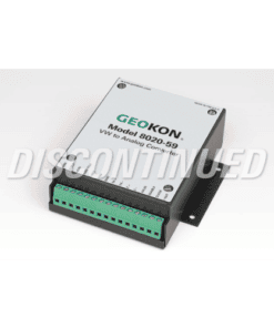 8020-59 Bộ chuyển đổi tín hiệu dây rung sang tín hiệu analog, kèm cáp RS-232, ngõ ra 0–5 V/4–20 mA, nguồn 12/24 V Geokon