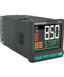 850-R-RR0-1-0-00-3-M0-00-0-00 Bộ điều khiển PID hai vòng kích thước một phần mười sáu DIN Gefran