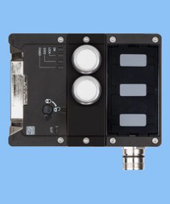 MGB2-L1-BP-U-XB7S4-DY-L 173439 Mô-đun khóa MGB2-L1-BP... (2 nút bấm, nguyên lý dòng điện kín, thanh khóa bên trái Euchner