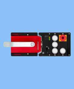 MGB2-L1H-MLI-U-AA-L 167034 Set khóa MGB2-L1... (4 nút bấm, dừng khẩn cấp, nguyên lý dòng điện kín, bản lề cửa bên trái Euchner