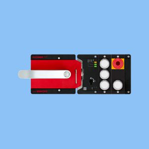 MGB2-L1H-MLI-U-AA-L 167034 Set khóa MGB2-L1... (4 nút bấm, dừng khẩn cấp, nguyên lý dòng điện kín, bản lề cửa bên trái Euchner