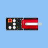 MGB2-L1H-MLI-U-AA-R 167033 Set khóa MGB2-L1... (4 nút bấm, dừng khẩn cấp, nguyên lý dòng điện kín, bản lề cửa bên phải Euchner