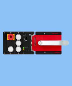 MGB2-L1H-MLI-U-AA-R 167033 Set khóa MGB2-L1... (4 nút bấm, dừng khẩn cấp, nguyên lý dòng điện kín, bản lề cửa bên phải Euchner