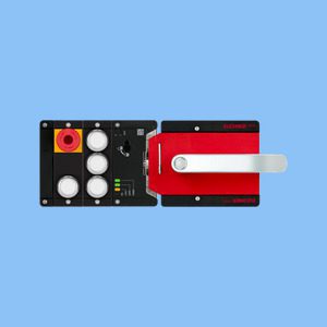 MGB2-L1H-MLI-U-AA-R 167033 Set khóa MGB2-L1... (4 nút bấm, dừng khẩn cấp, nguyên lý dòng điện kín, bản lề cửa bên phải Euchner
