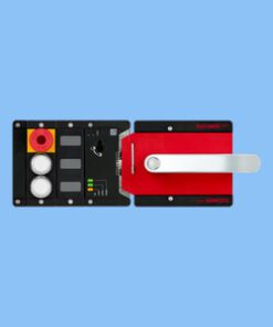MGB2-L1H-MLI-U-DA-R 162534 Set khóa MGB2-L1... (2 nút bấm, dừng khẩn cấp, nguyên lý dòng điện kín, bản lề cửa bên phải Euchner