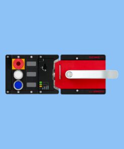 MGB2-L1H-MLI-U-MA-R 175568 Set khóa MGB2-L1... (2 nút bấm, dừng khẩn cấp, nguyên lý dòng điện kín, bản lề cửa bên phải Euchner