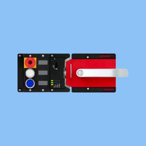 MGB2-L1H-MLI-U-MA-R 175568 Set khóa MGB2-L1... (2 nút bấm, dừng khẩn cấp, nguyên lý dòng điện kín, bản lề cửa bên phải Euchner