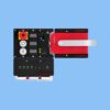 MGB2-L1HB-EC-U-S7-MA-R 170735 Set phím MGB2-L1...-EC (2 nút bấm, dừng khẩn cấp, nguyên lý dòng kín, côn trục bên phải Euchner