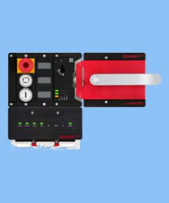MGB2-L1HB-EC-U-S7-MA-R 170735 Set phím MGB2-L1...-EC (2 nút bấm, dừng khẩn cấp, nguyên lý dòng kín, côn trục bên phải Euchner