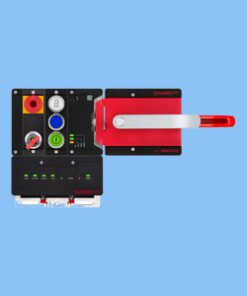 MGB2-L1HEB-EC-U-S7-CA-R-168728 Set thiết bị MGB2-L1...-EC (3 nút bấm, dừng khẩn cấp, công tắc xoay cần chìa, nguyên lý dòng kín, bản lề cửa bên phải Euchner