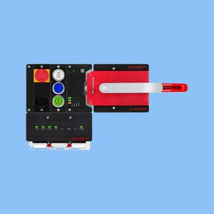 MGB2-L1HEB-EC-U-S7-MA-R 174776 Set điều khiển MGB2-L1...-EC (3 nút bấm, dừng khẩn cấp, phụ kiện CKS2, nhãn dán lắp ghép, nguyên lý dòng điện kín, bản lề cửa bên phải Euchner