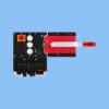 MGB2-L1HEB-PN-U-S3-AA-R 170576 Set nút bấm MGB2-L1...-PN (3 nút, dừng khẩn cấp, nguyên lý dòng kín, bản lề cửa bên phải Euchner