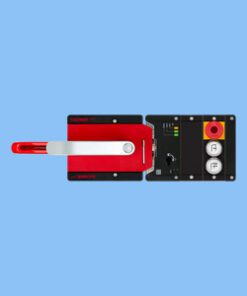 MGB2-L2HE-MLI-U-CA-L 172471 Set khóa MGB2-L2... (2 nút bấm, dừng khẩn cấp, nguyên lý dòng điện mở mạch, bản lề cửa bên trái Euchner