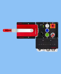 MGB2-L2HEB-EC-U-S4-CA-L 171498 Set phím điều khiển MGB2-L2...-EC (3 nút bấm, dừng khẩn cấp, nguyên lý dòng điện mở mạch, bản lề cửa bên trái Euchner