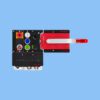 MGB2-L2HEB-EC-U-S4-CA-R 171497 Set phím MGB2-L2...-EC (3 nút bấm, dừng khẩn cấp, nguyên lý dòng điện mở mạch, bản lề cửa bên phải Euchner