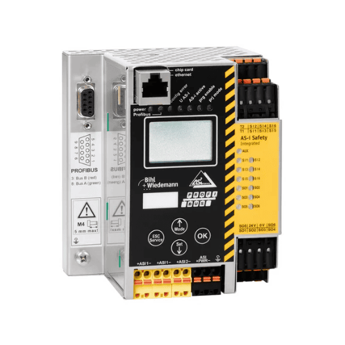 BWU2822 Gateway ASi-3 PROFIBUS tích hợp bộ giám sát an toàn Bihl+Wiedemann Bihl-Wiedemann