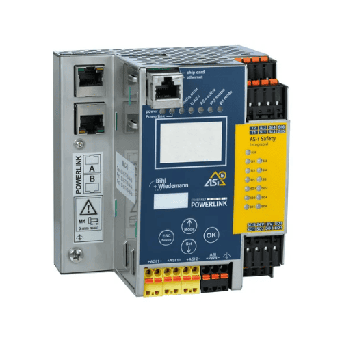BWU3865 Gateway ASi-5/ASi-3 POWERLINK tích hợp bộ giám sát an toàn Bihl+Wiedemann Bihl-Wiedemann