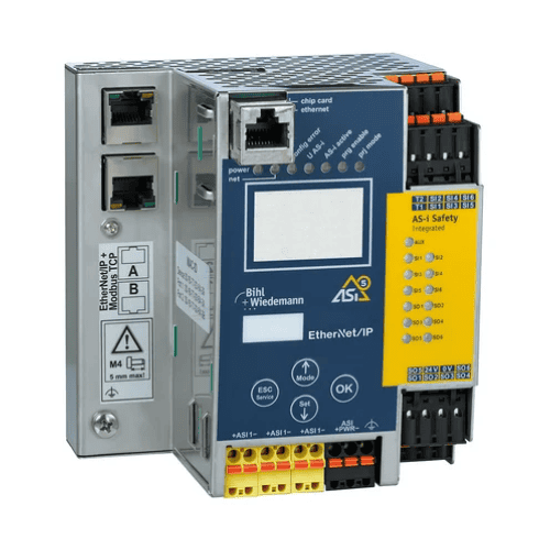 BWU3957 Gateway ASi-5/ASi-3 EtherNet/IP + Modbus TCP tích hợp bộ giám sát an toàn Bihl+Wiedemann Bihl-Wiedemann